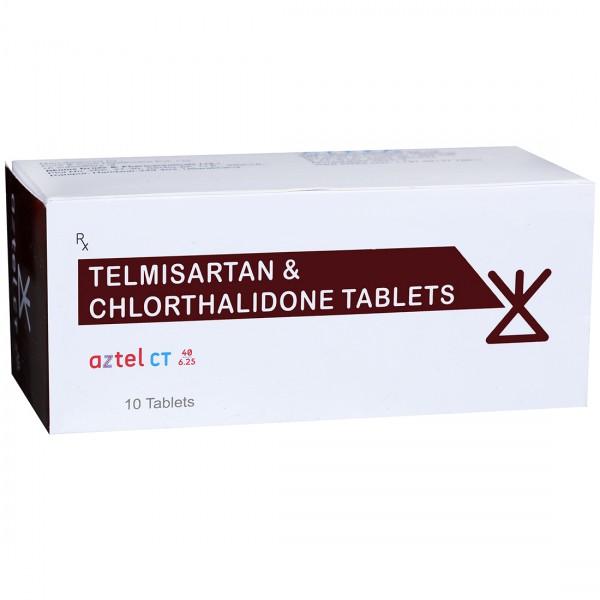 Aztel CT 40/6.25 mg Tablet (10 Tab)