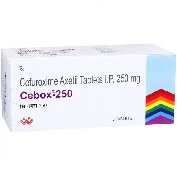 Cebox 250 mg Tablet (6 Tab)