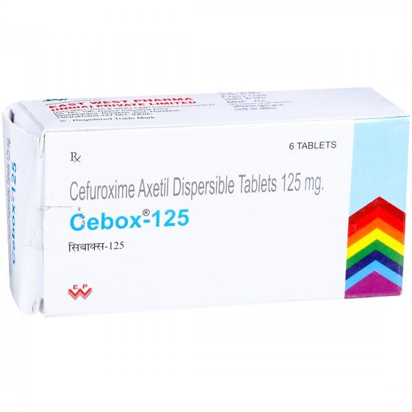 Cebox 125 mg Tablet (6 Tab)