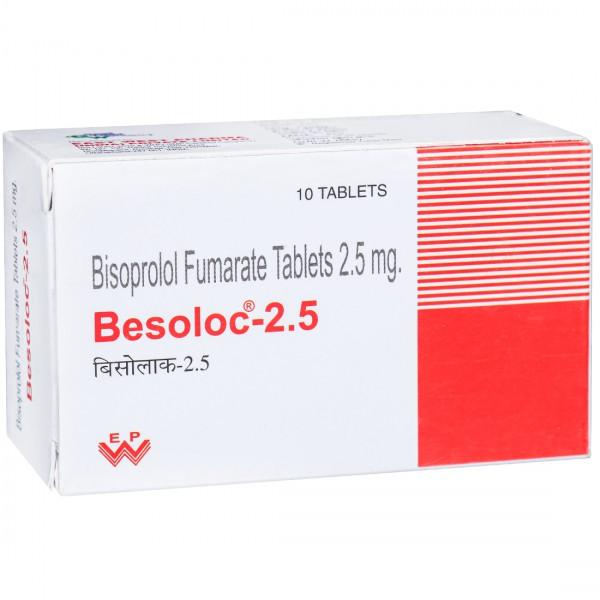 Besoloc 2.5 mg Tablet (10 Tab)