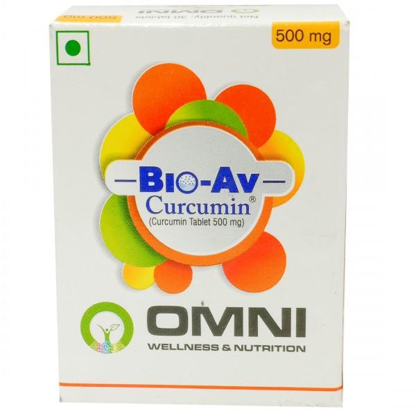 Bio Av Curcumin 500 mg 30 Tablets
