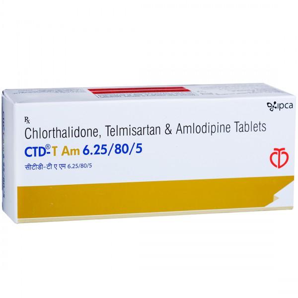 Ctd T AM 6.25/80/5 mg Tablet (10 Tab)