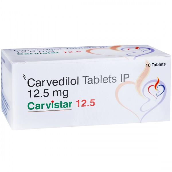 Carvistar 12.5 mg Tablet (10 Tab)