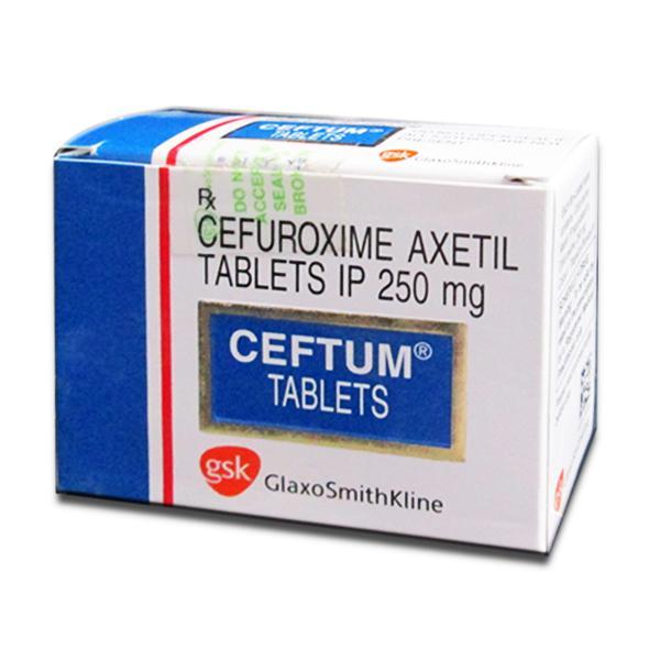 Ceftum 250 mg Tablet (4 Tab)