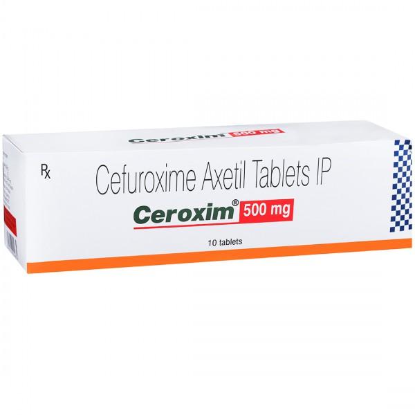 Ceroxim 500 mg Tablet (10 Tab)
