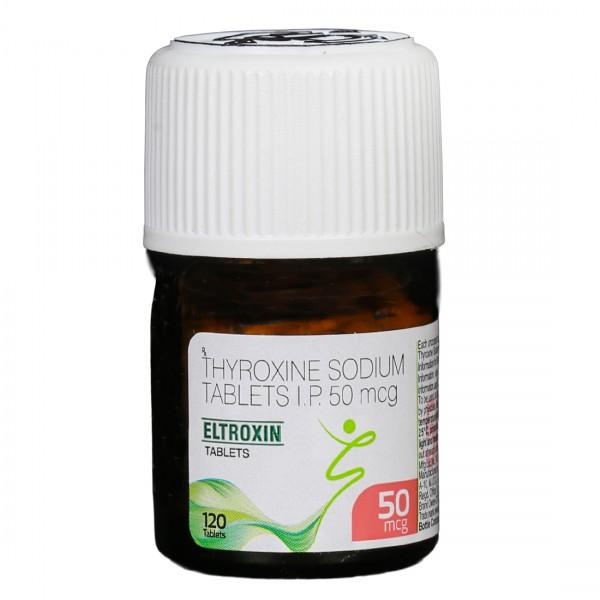 Eltroxin 50 mcg Tablet (120 Tab)