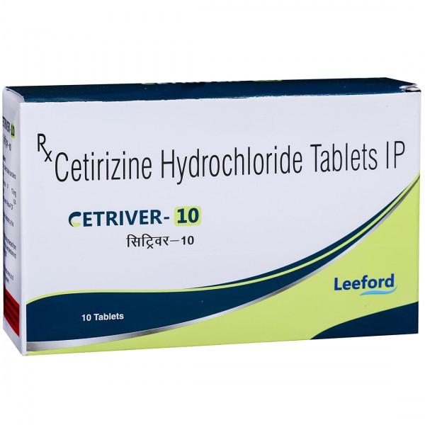 Cetriver 10 mg Tablet (10 Tab)