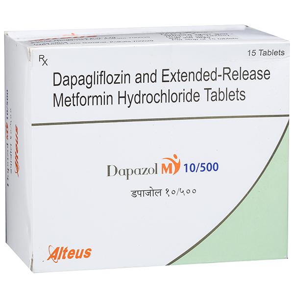 Dapazol M 10 mg/500 mg Tablet (15 Tab)