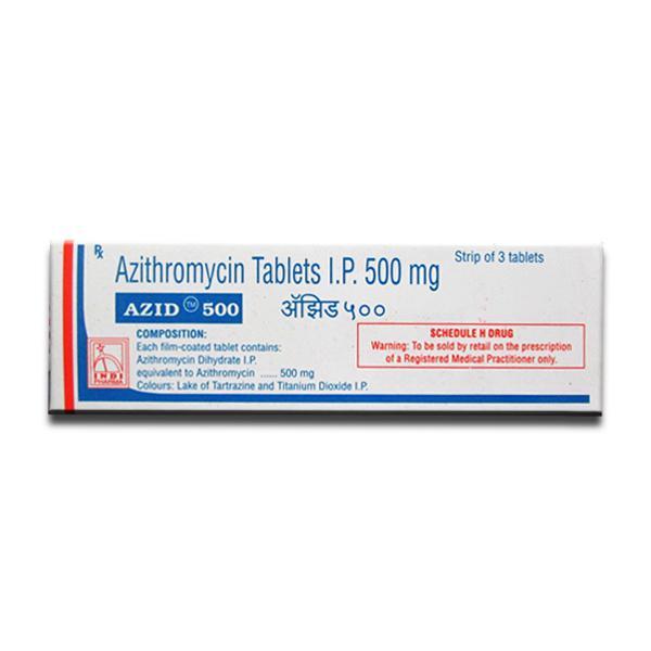 Azid 500 mg Tablet (3 Tab)