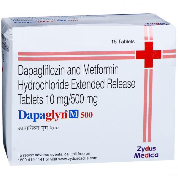 Dapaglyn M 500 mg Tablet (15 Tab)