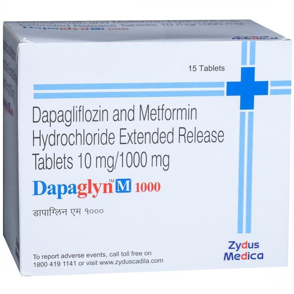 Dapaglyn M 1000 mg Tablet (15 Tab)