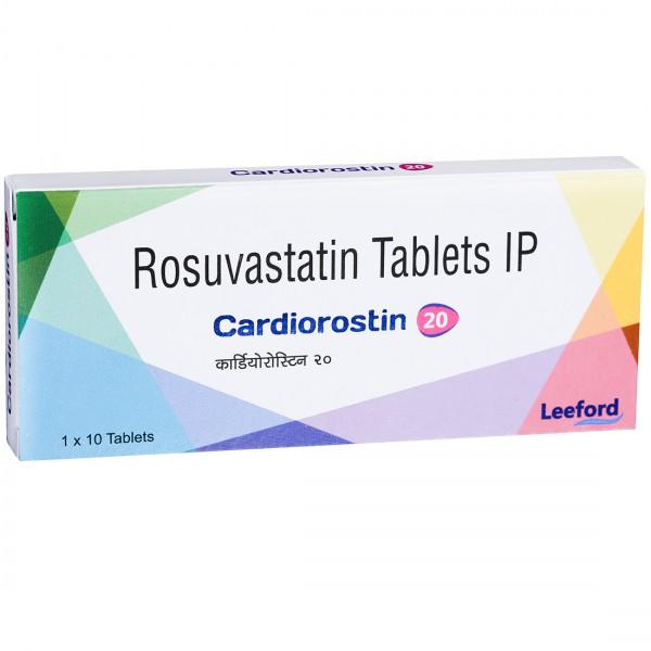 Cardiorostin 20 mg Tablet (10 Tab)