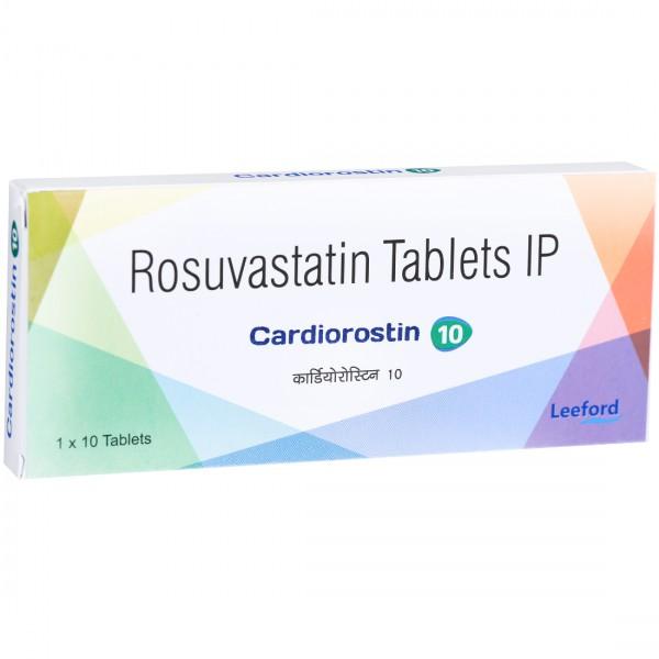 Cardiorostin 10 mg Tablet (10 Tab)