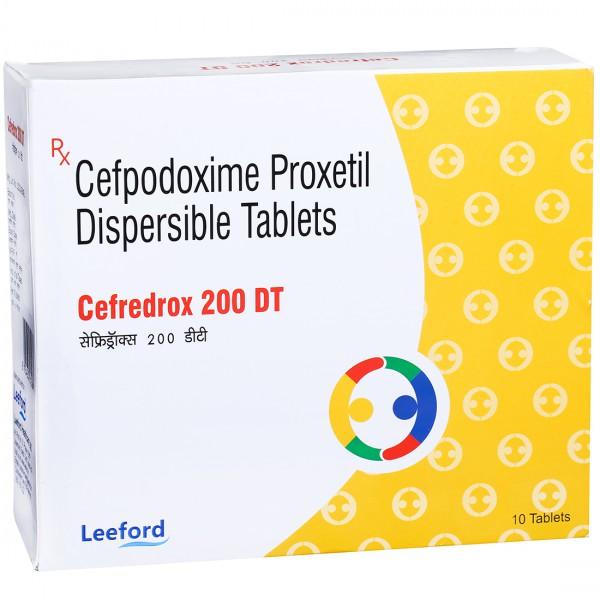 Cefredrox DT 200 mg Tablet (10 Tab)
