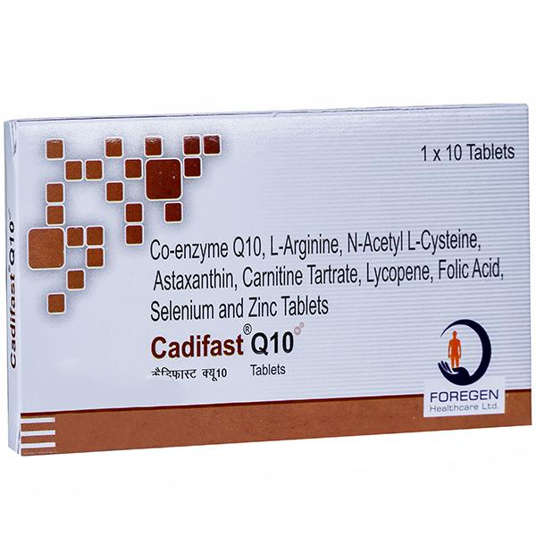 Cadifast Q 10 10 Tablets