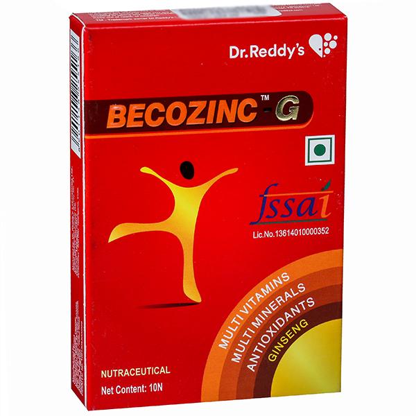 Becozinc G 10 Tablets