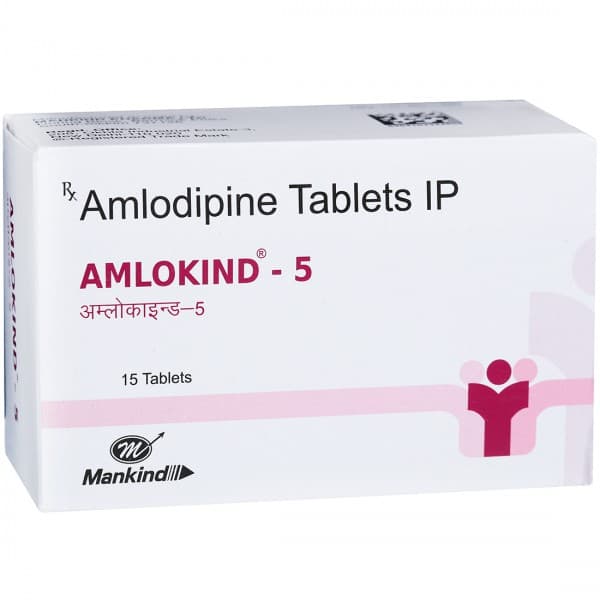 Amlokind 5 mg Tablet (15 Tab)