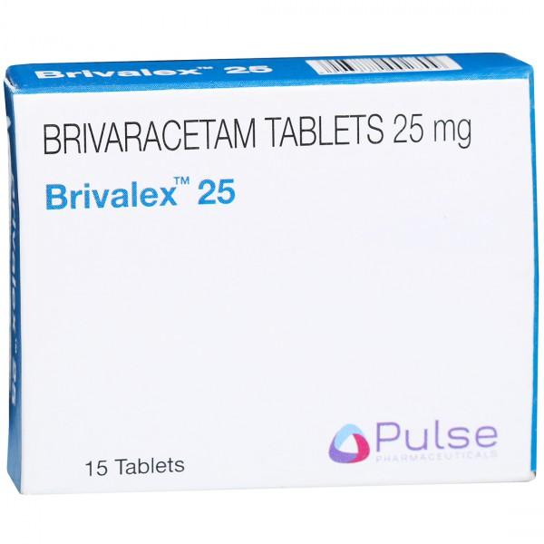 Brivalex 25 mg Tablet (15 Tab)