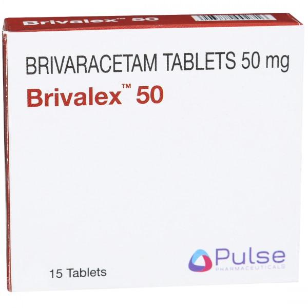 Brivalex 50 mg Tablet (15 Tab)