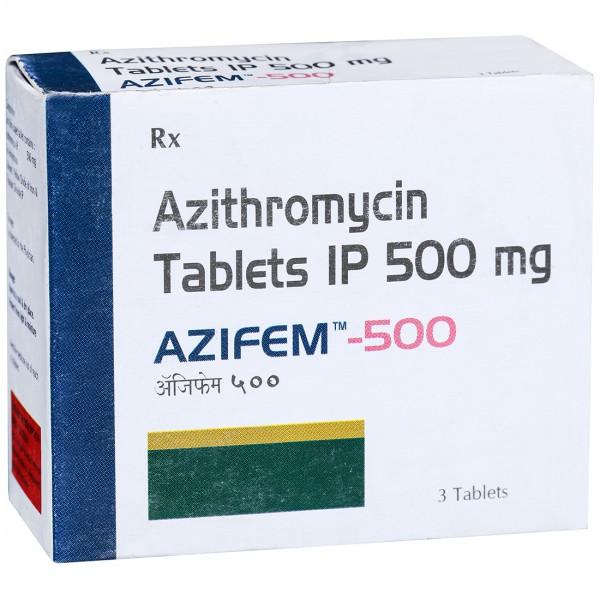 Azifem 500 mg Tablet (3 Tab)