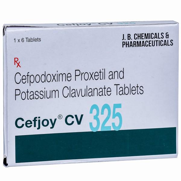 Cefjoy CV 325 mg Tablet (6 Tab)