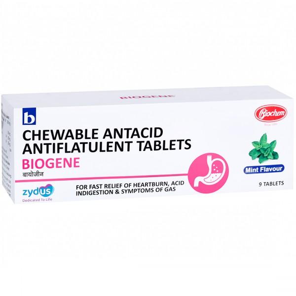 Biogene (Mint Flavour) Tablet (9 Tab)