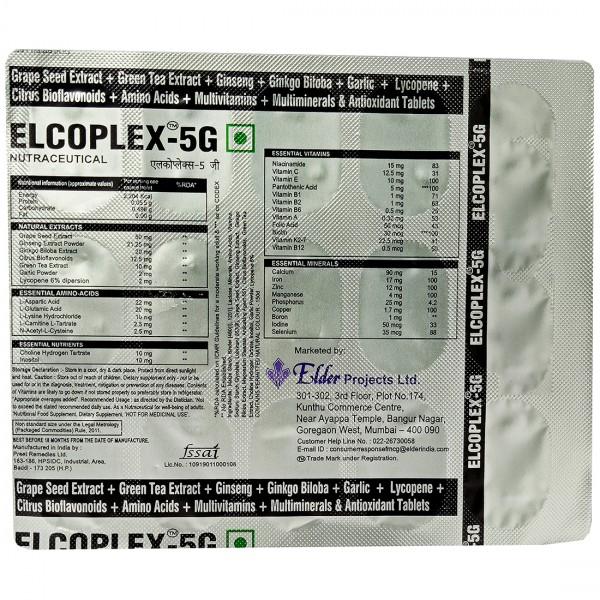 Elcoplex 5G 15 Tablets