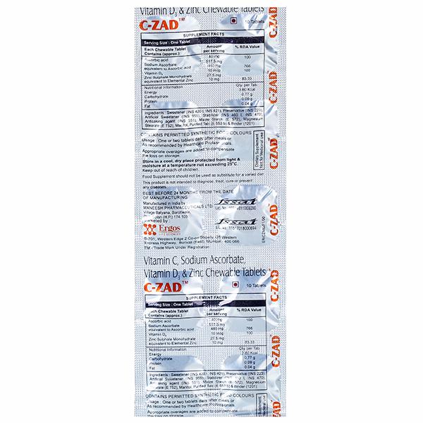 C Zad 10 Tablets