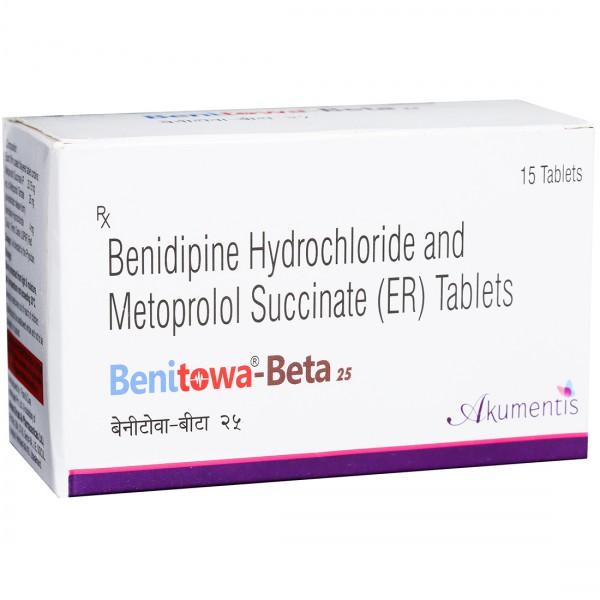 Benitowa Beta 25 mg Tablet (15 Tab)