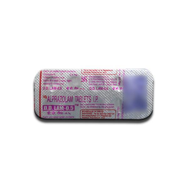 D D Lam 0.5 mg Tablet (10 Tab)
