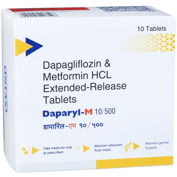 Daparyl M 10/500 mg Tablet (10 Tab)