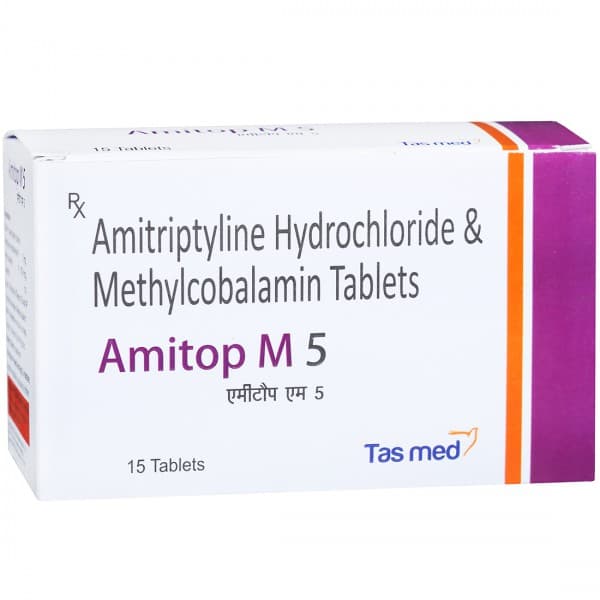 Amitop M 5 mg Tablet (15 Tab)