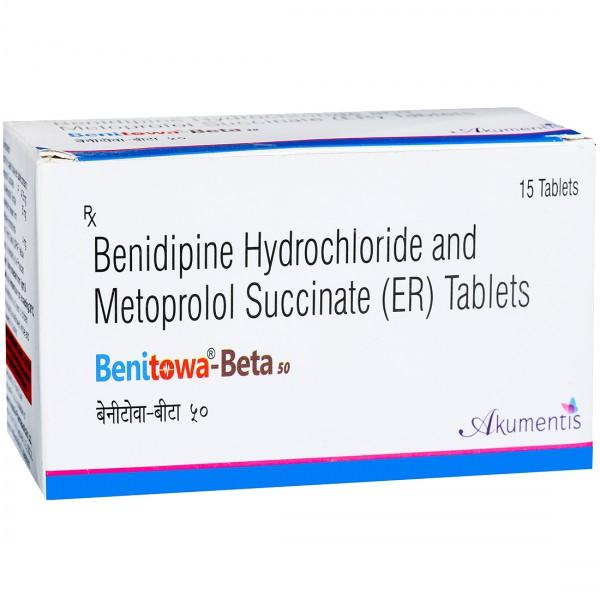 Benitowa Beta 50 mg Tablet (15 Tab)