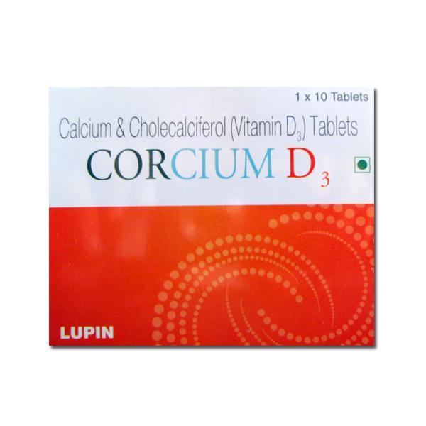 Corcium D3 Tablet (10 Tab)
