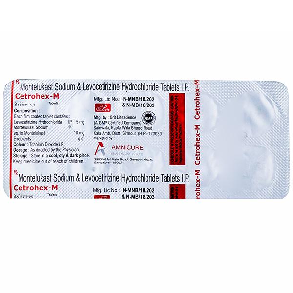 Cetrohex M Tablet (10 Tab)