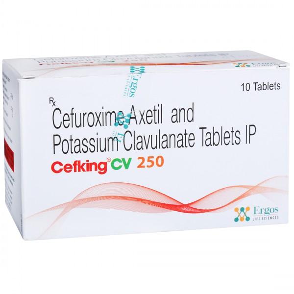 Cefking CV 250 mg Tablet (10 Tab)