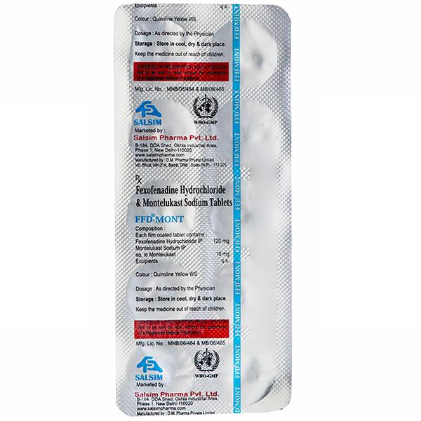 FFD Mont Tablet (10 Tab)