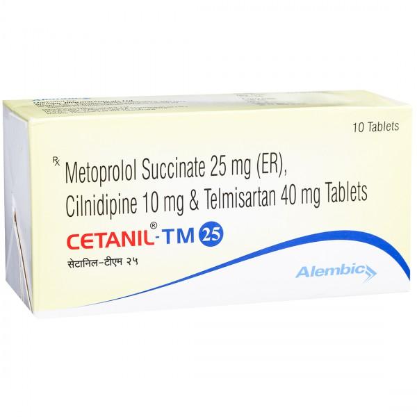 Cetanil TM 25 mg Tablet (10 Tab)