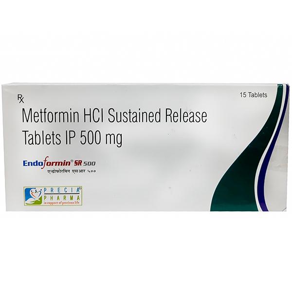 Endoformin SR 500 mg Tablet (15 Tab)