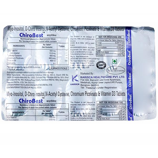 ChiroBest 10 Tablets
