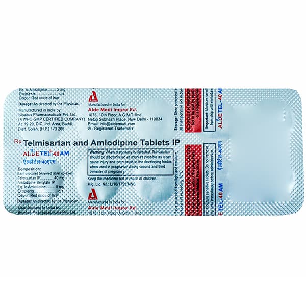 Aldetel AM 40 mg Tablet (10 Tab)