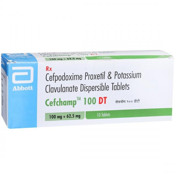 Cefchamp DT 100 mg Tablet (10 Tab)