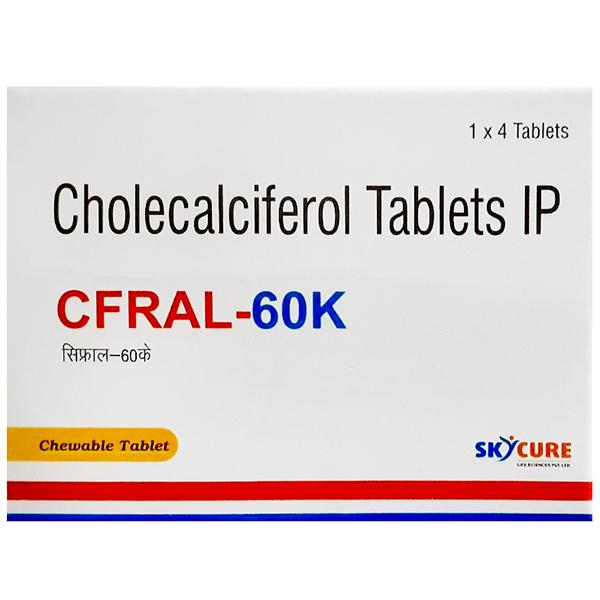 Cfral 60K Chewable Tablet (4 Tab)