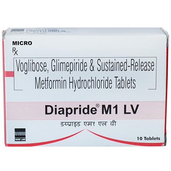 Diapride M1 LV Tablet (10 Tab)