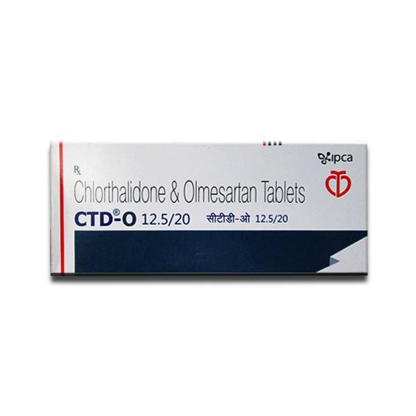 Ctd O 12.5/20 mg Tablet (10 Tab)