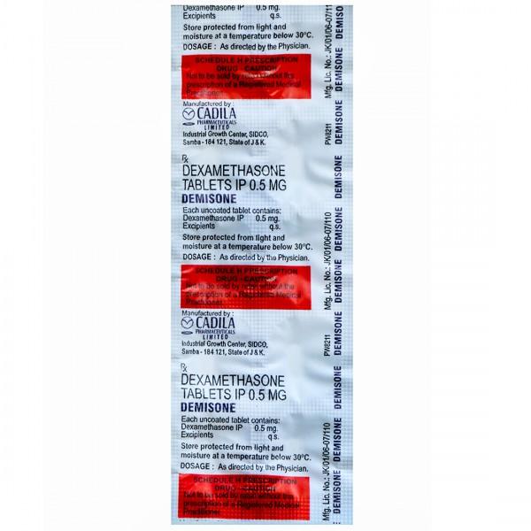 Demisone 0.5 mg Tablet (10 Tab)