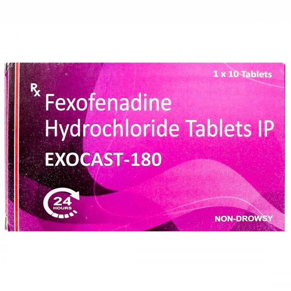 Exocast 180 mg Tablet (10 Tab)