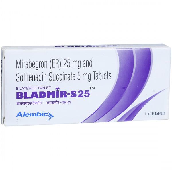 Bladmir S 25 mg Tablet (10 Tab)