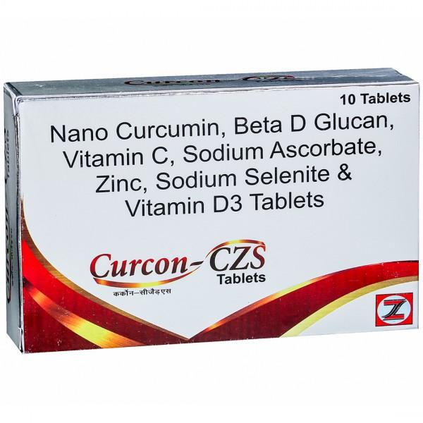 Curcon CZS 10 Tablets