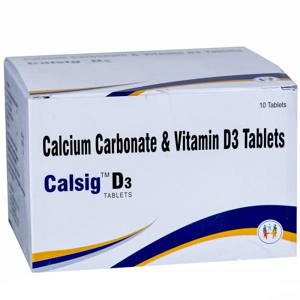 Calsig D3 Tablet (10 Tab)